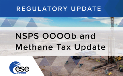 NSPS OOOOb and Methane Tax Update
